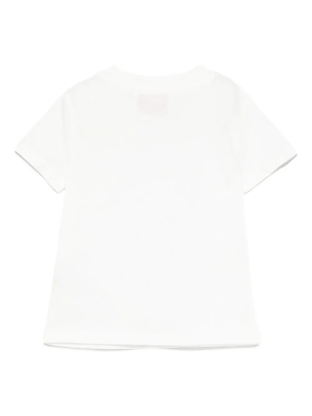 PUCCI Junior logo-embellished cotton T-shirt Wit