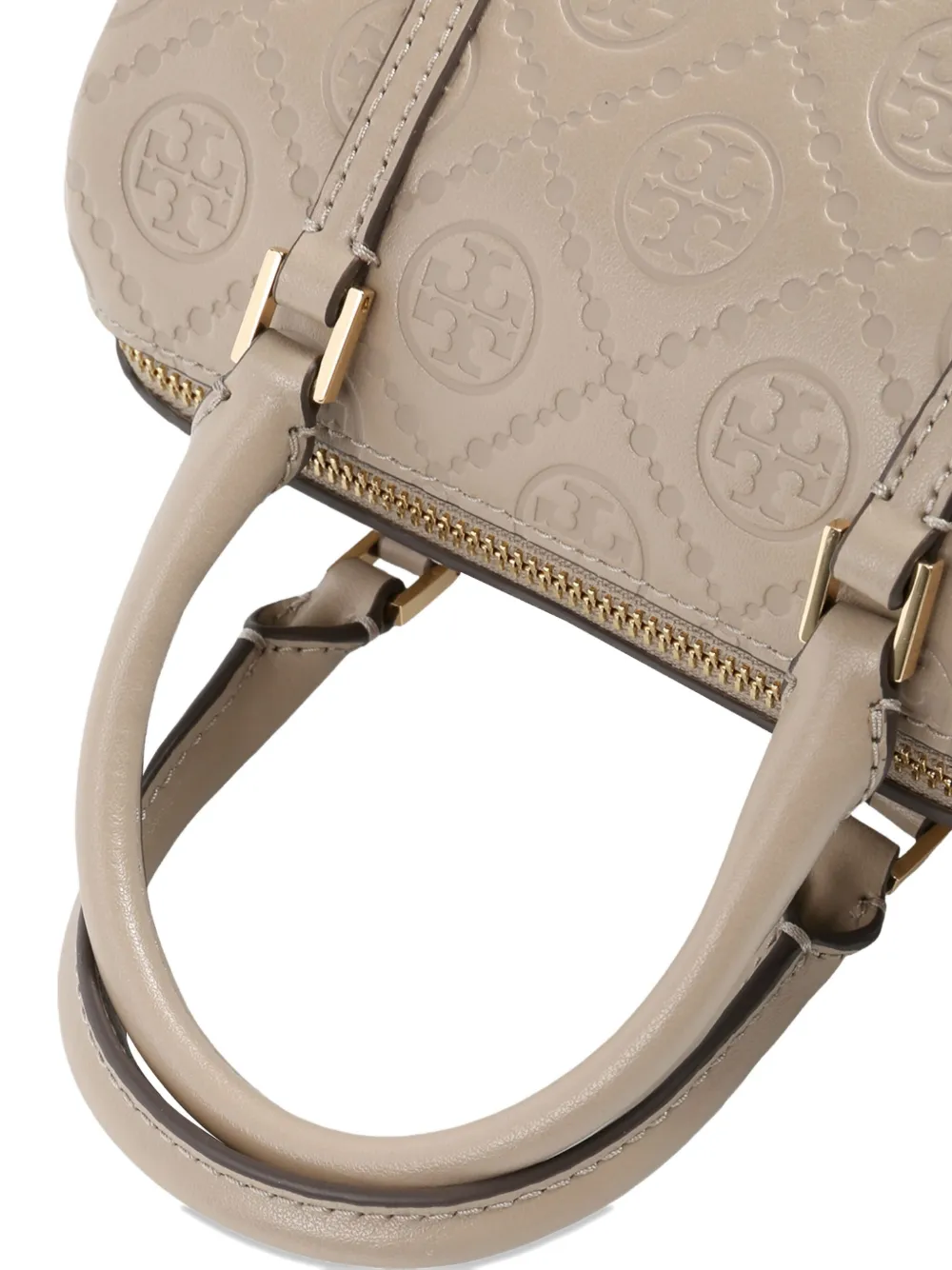 Tory Burch embossed-logo tote bag 200 FRESH CLAY