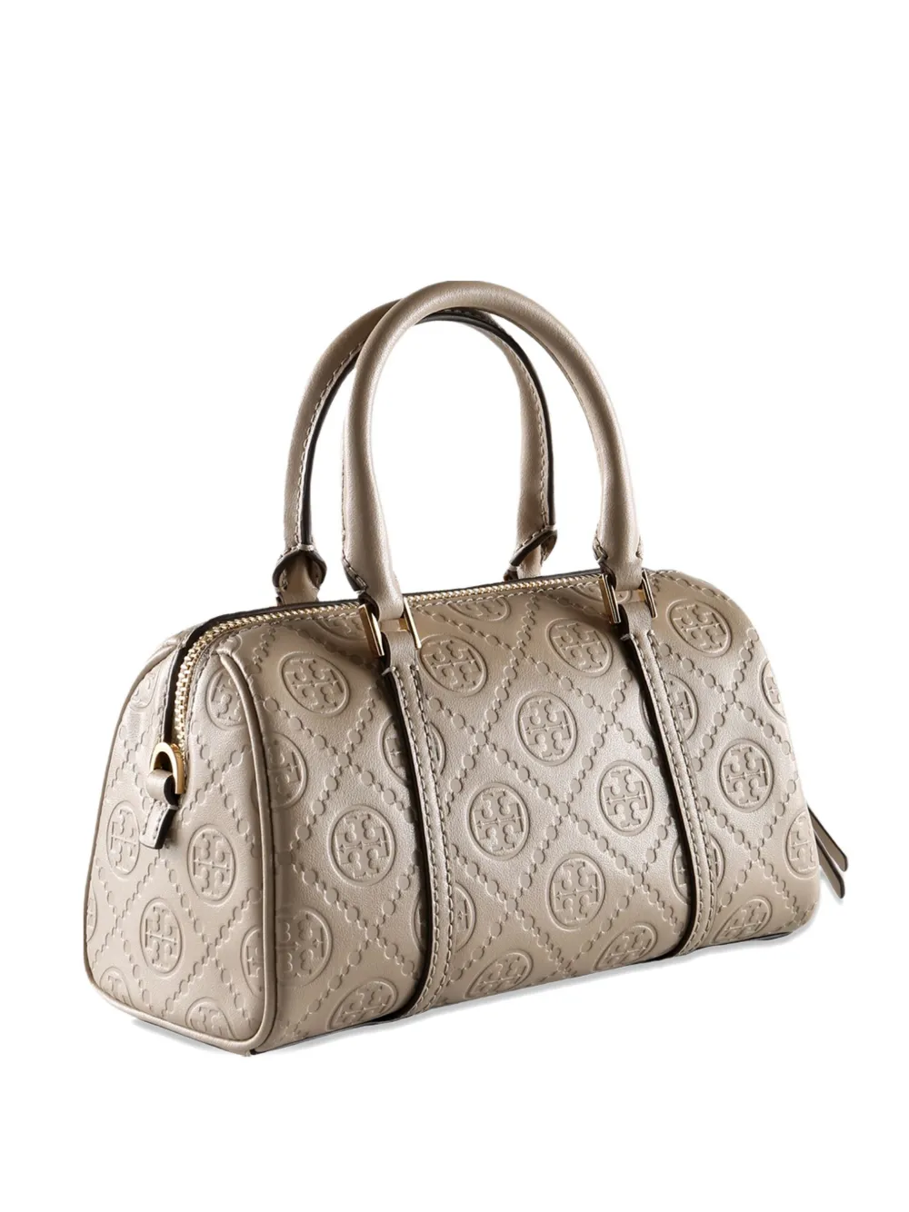 Tory Burch embossed-logo tote bag 200 FRESH CLAY