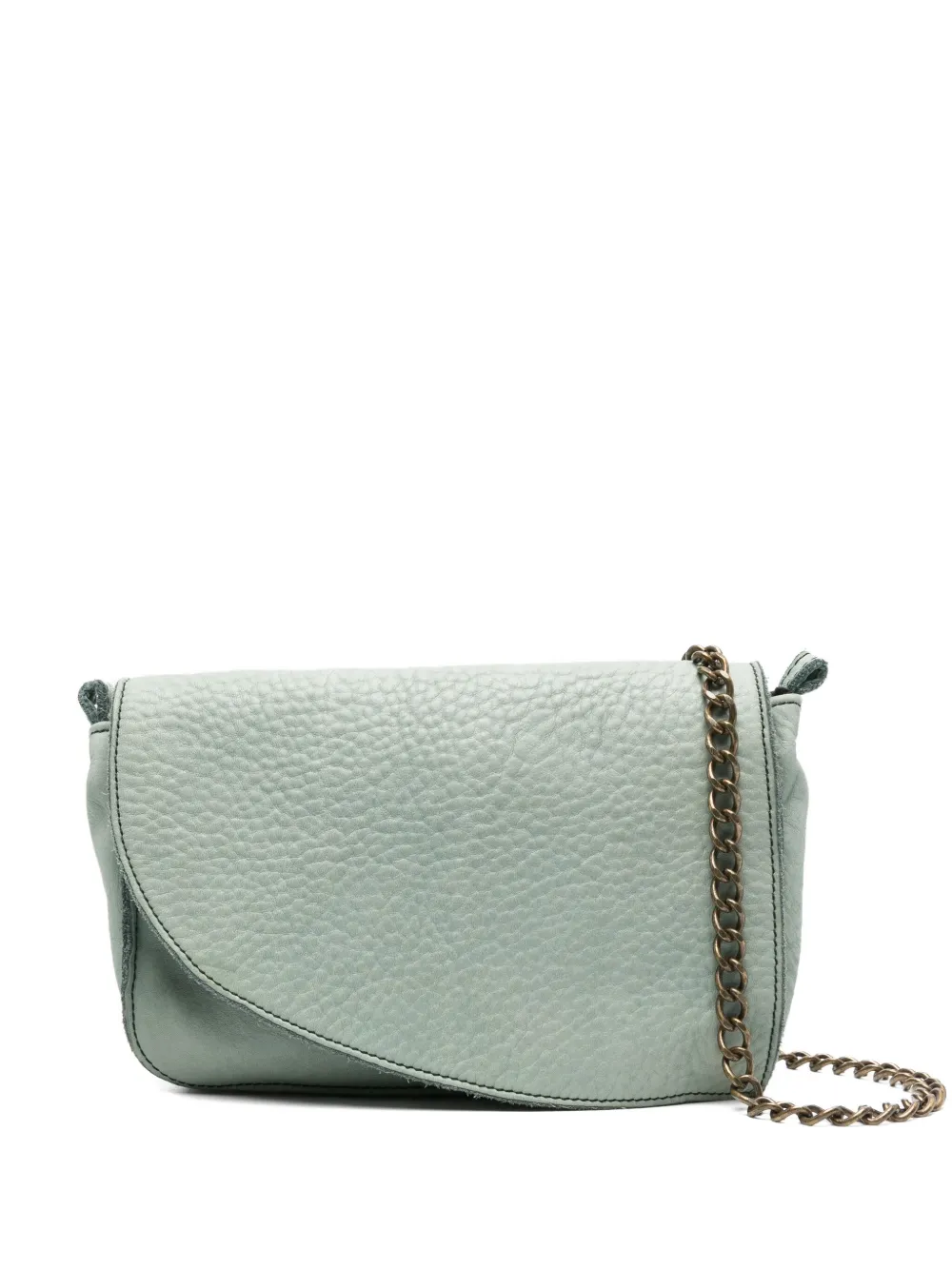 Mialuis leather chain-strap cross body bag | Green | Image 1