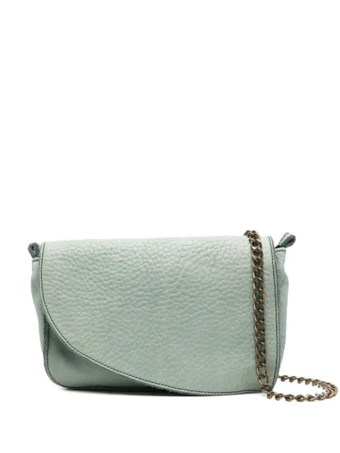 Mialuis leather chain-strap cross body bag