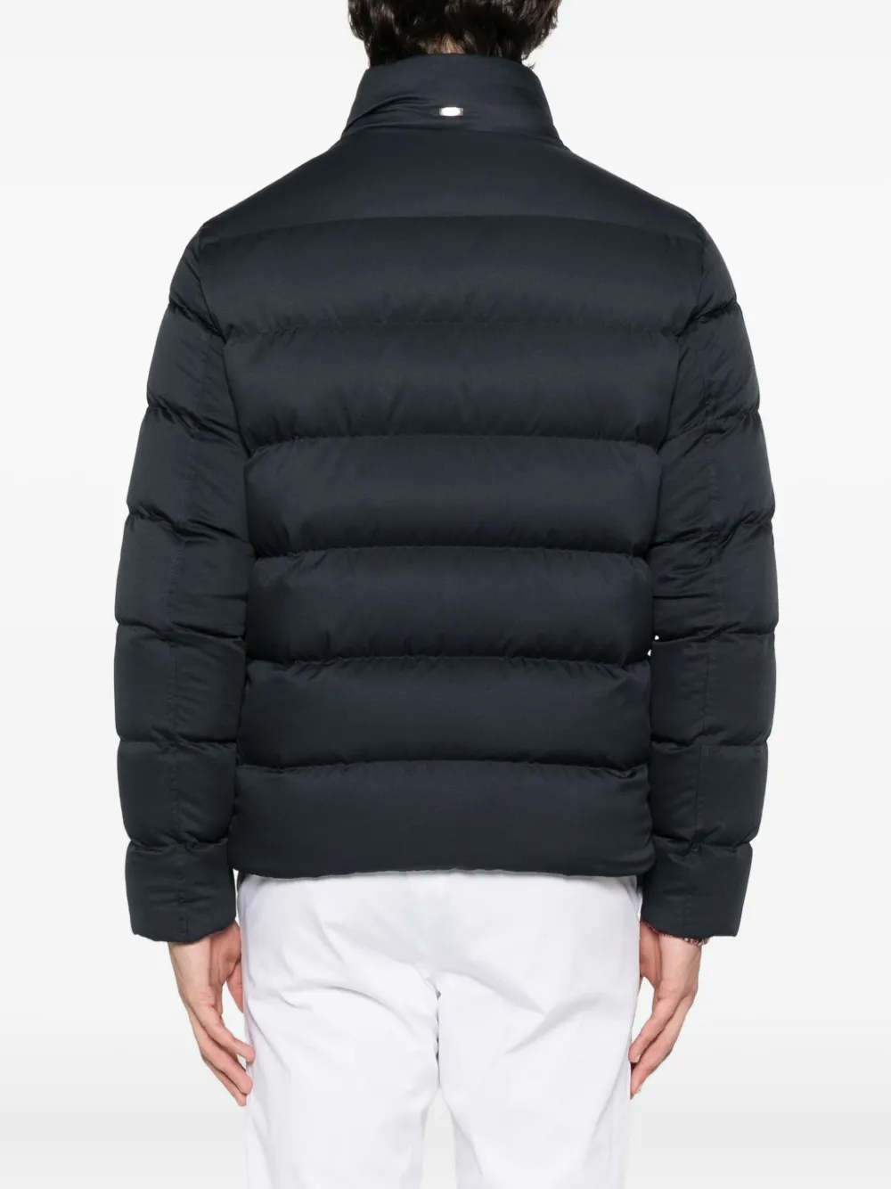 Herno quilted down jacket Blauw