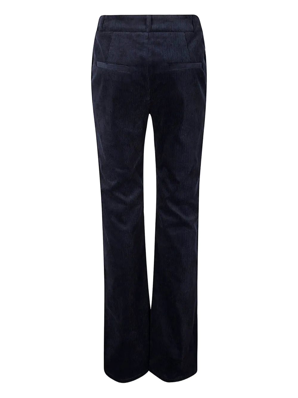 A.P.C. Ribfluwelen straight broek Blauw
