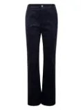 A.P.C. corduroy straight-leg trousers - Blue