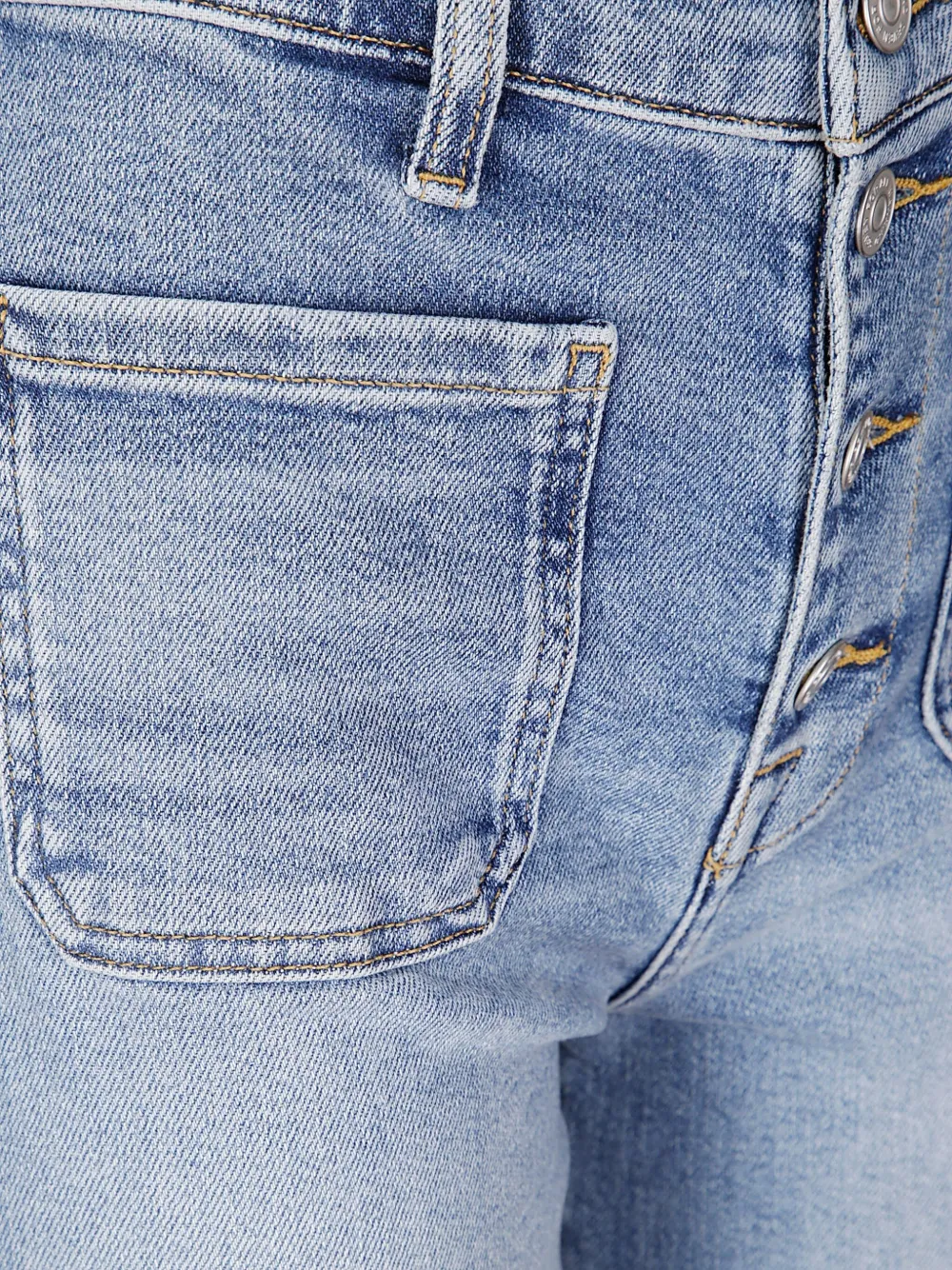 7 For All Mankind Straight jeans Blauw