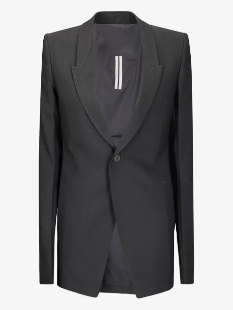 Rick Owens single-button wool blazer