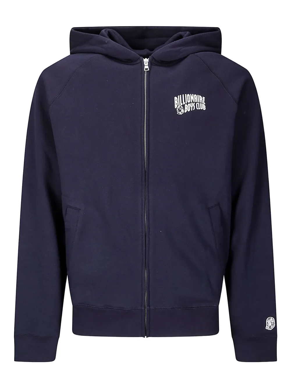Billionaire Boys Club Hoodie met logoprint en rits Blauw
