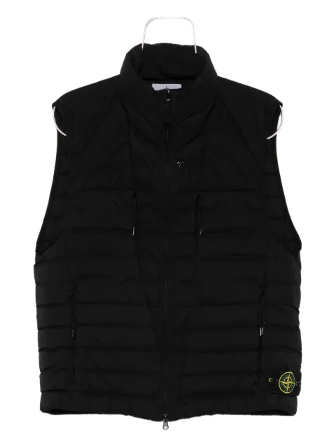Stone Island quilted high-neck vest
