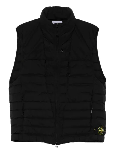 Stone Island quilted high-neck vest