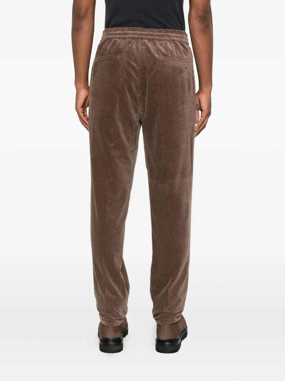 Brunello Cucinelli Ribfluwelen broek Bruin