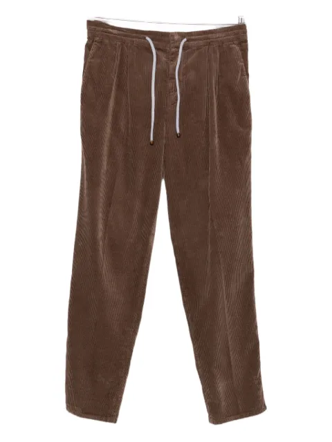 Brunello Cucinelli drawstring corduroy trousers