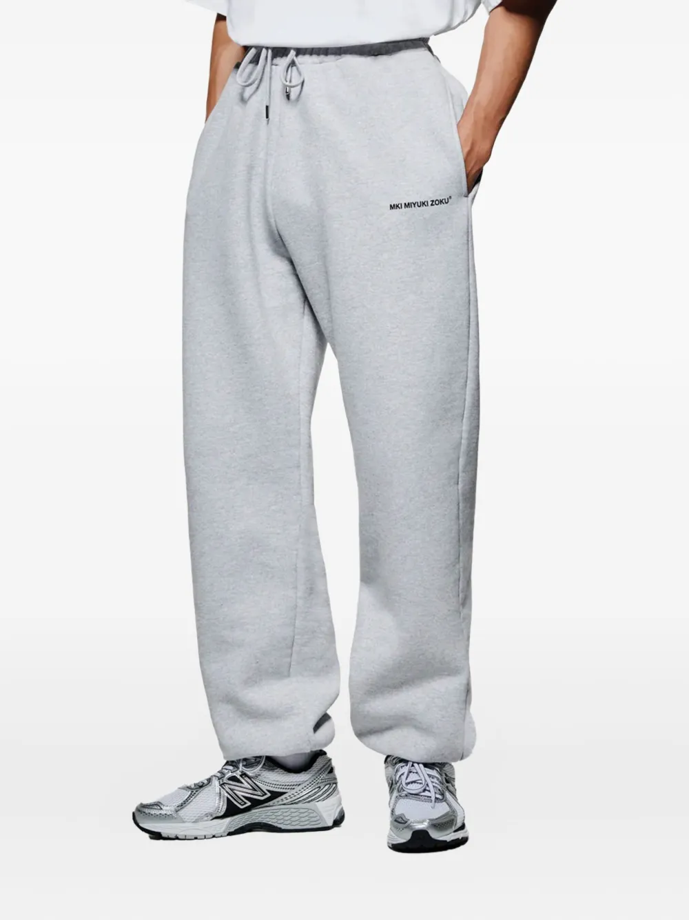 MKI Miyuki Zoku Trainingsbroek met elastische enkels - Grijs