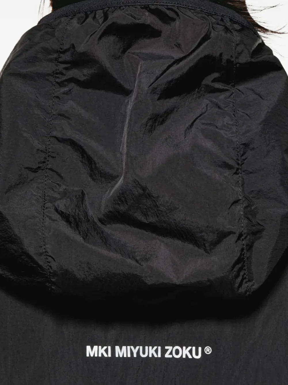 MKI Miyuki Zoku zip-up hooded jacket Zwart