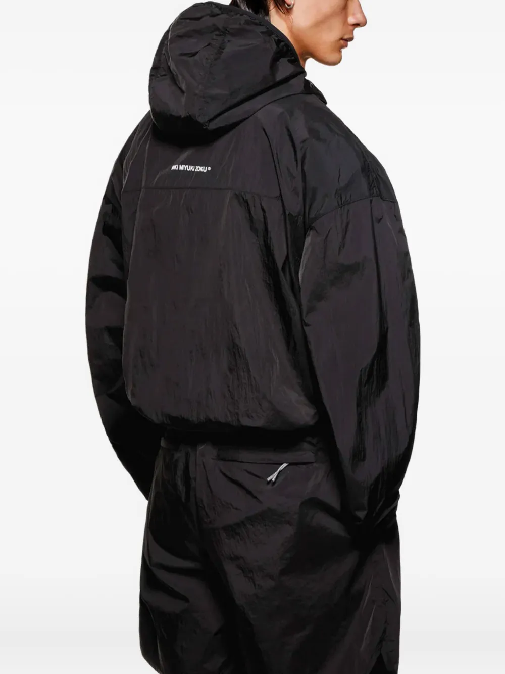 MKI Miyuki Zoku zip-up hooded jacket Zwart