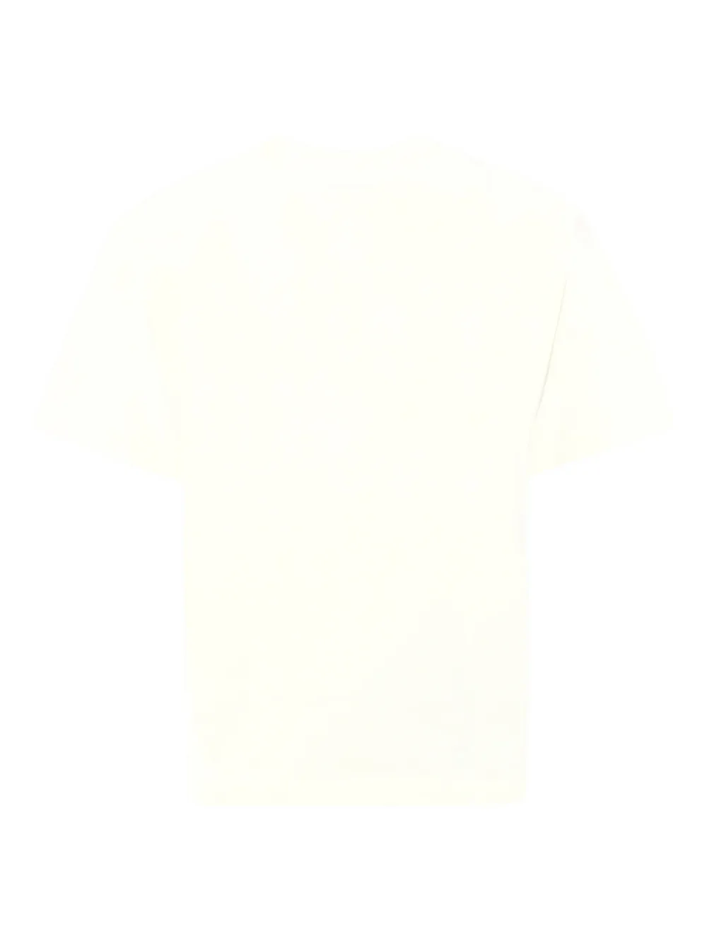 Moschino Kids Teddy bear T-shirt met logo en korte mouwne Wit