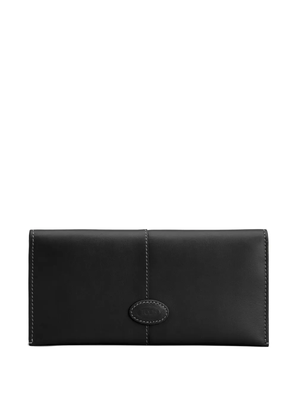 Tod's Portafoglio verticale in pelle - Nero