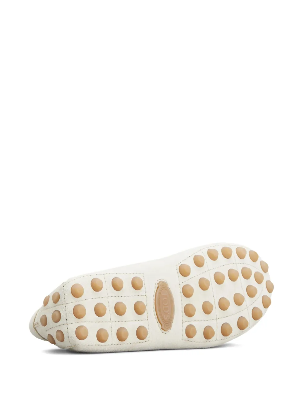 Tod's Gommino Bubble suède loafers Wit