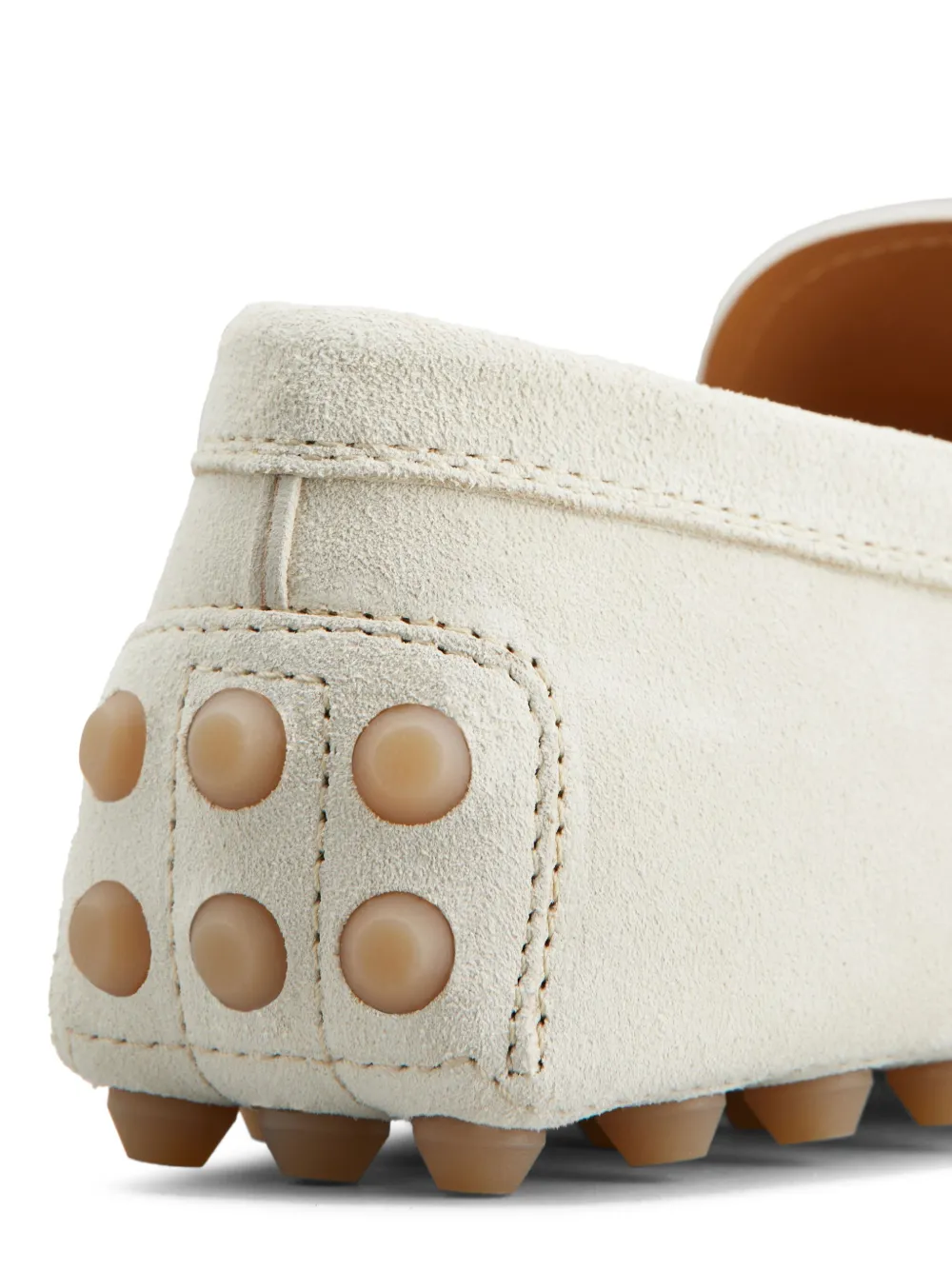 Tod's Gommino Bubble suède loafers Wit