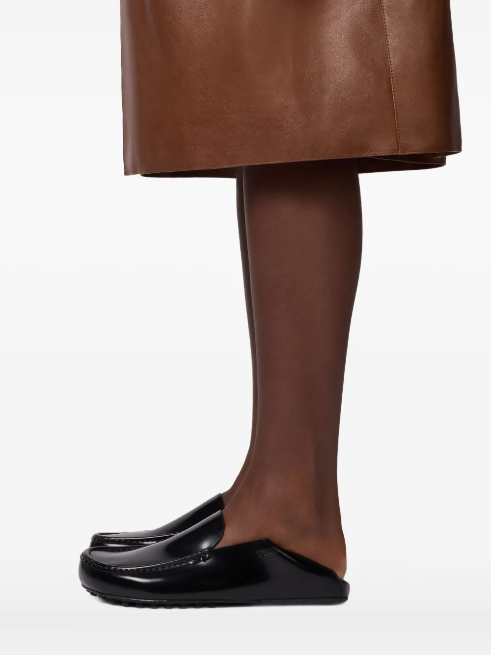Tod's Leren loafers Zwart