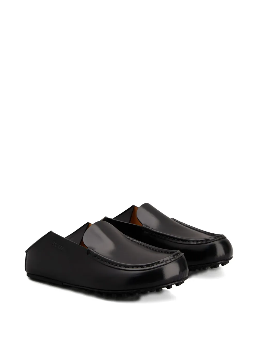 Tod's Leren loafers Zwart