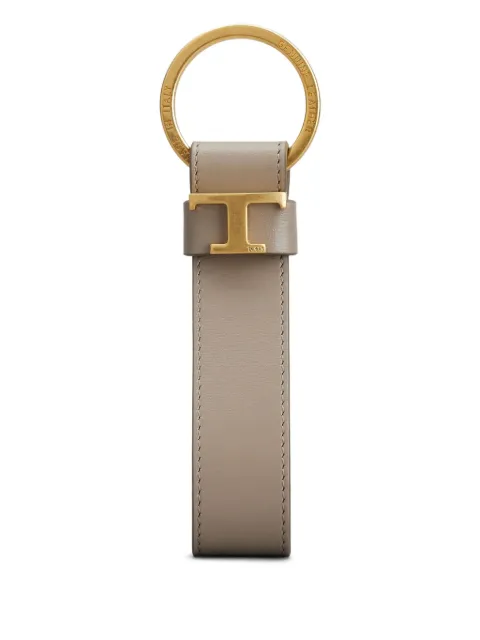 Tod's leather keyring