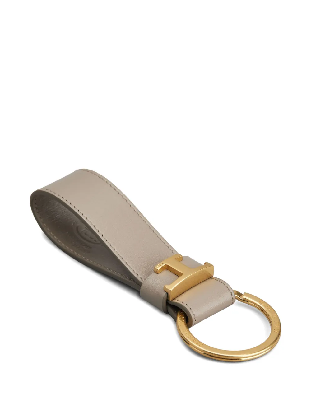Tod's Leren sleutelhanger Grijs