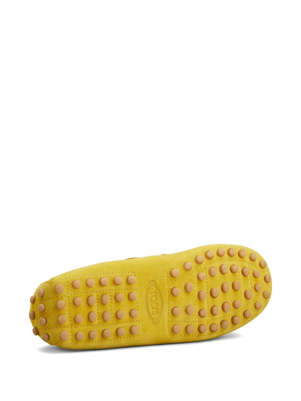 Tod's Loafers met ruches Geel