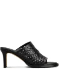 Tod's 75mm laser-cut heeled sandals - Black