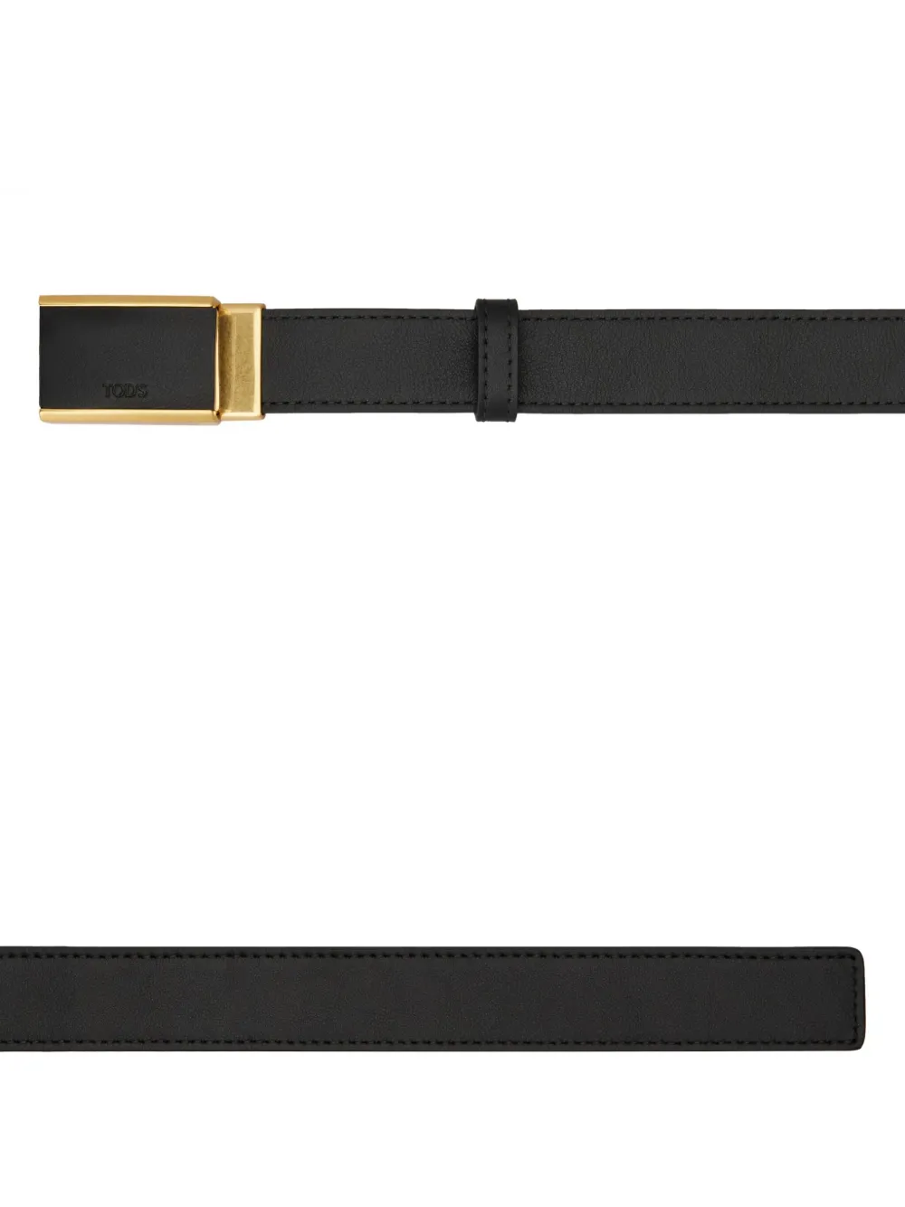 Tod's Leren gespriem Zwart