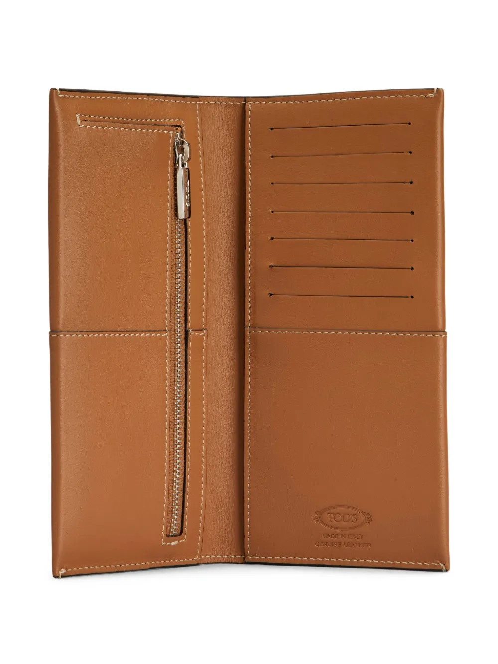 Tod's Leren portemonnee Bruin