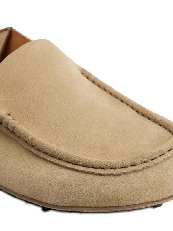 Tod's スエード ローファー | ニュートラル | FARFETCH JP
