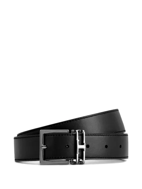 Tod's reverse micro buckle belt