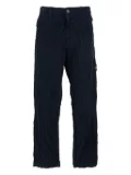 Stone Island corduroy patch-pocket trousers - Blue