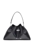 Jimmy Choo Cinch M leather shoulder bag - Black
