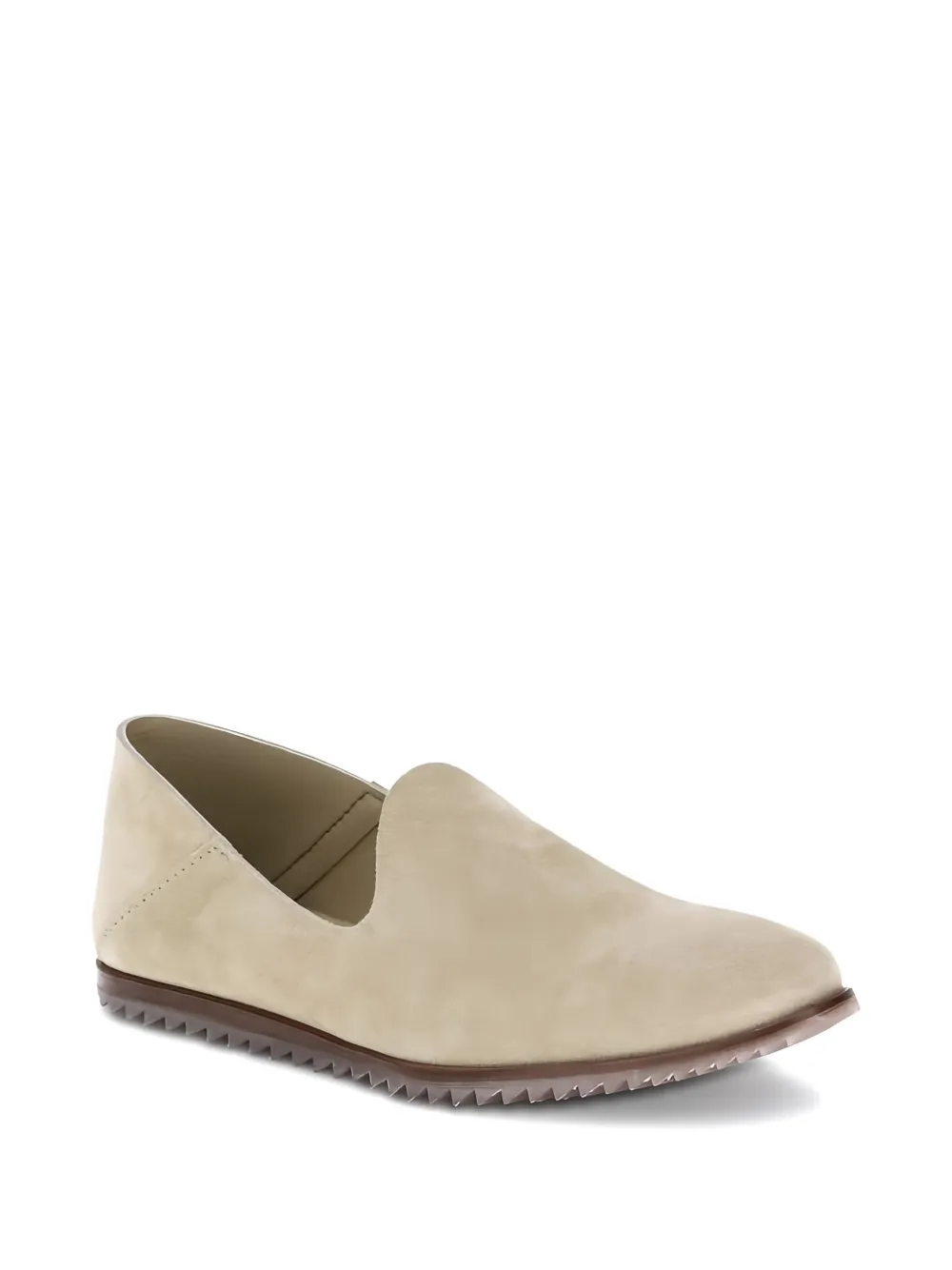 Pedro Garcia Suede Loafers In Neutral