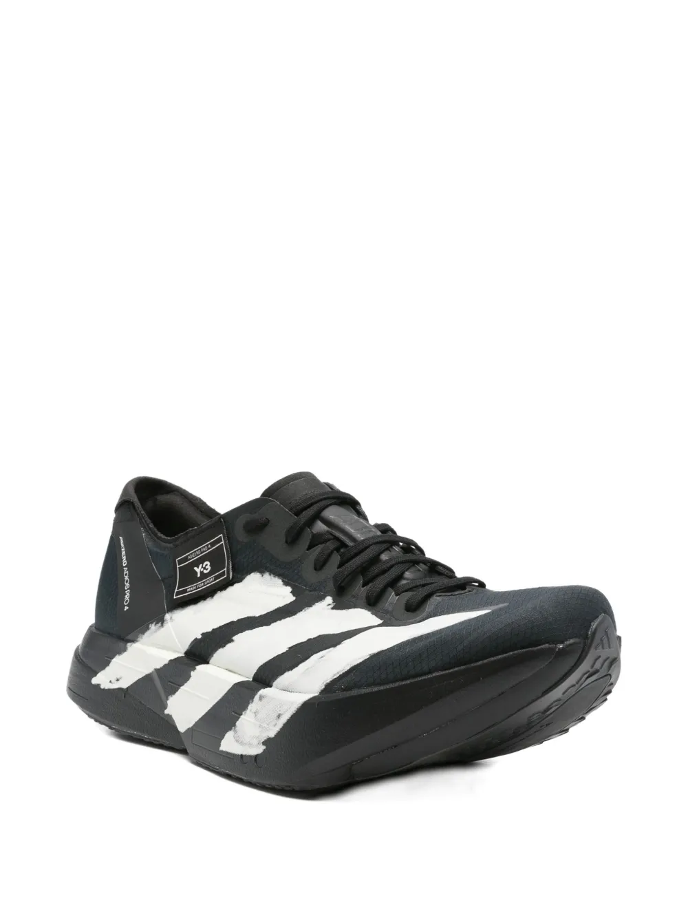 Y-3 three-stripes sneakers Black
