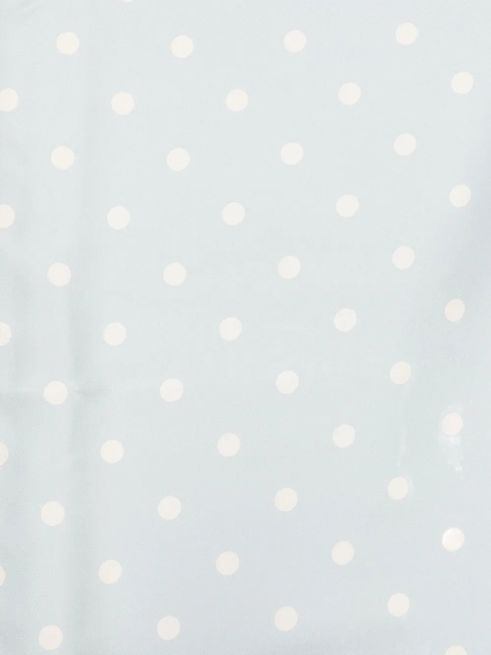 Valentino Garavani polka-dot silk scarf Blauw