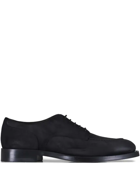 Brunello Cucinelli lace-up suede derby shoes