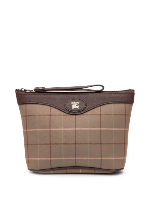 Burberry Pre-Owned 20th Century Vintage Check Canvas clutch bag