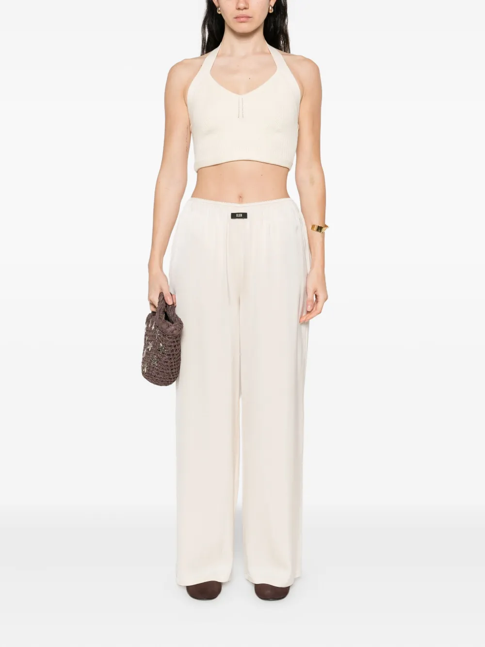 Eleh elasticated-waist trousers | Wide-Leg Pants | Image 2