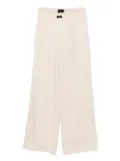 Eleh elasticated-waist trousers - Neutrals
