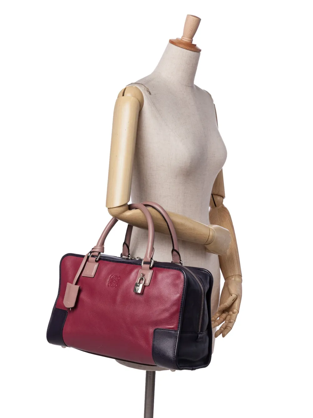 Loewe Pre-Owned 2014 Tricolor Leather Amazona 36 handbag | Pre-Owned | Image 2