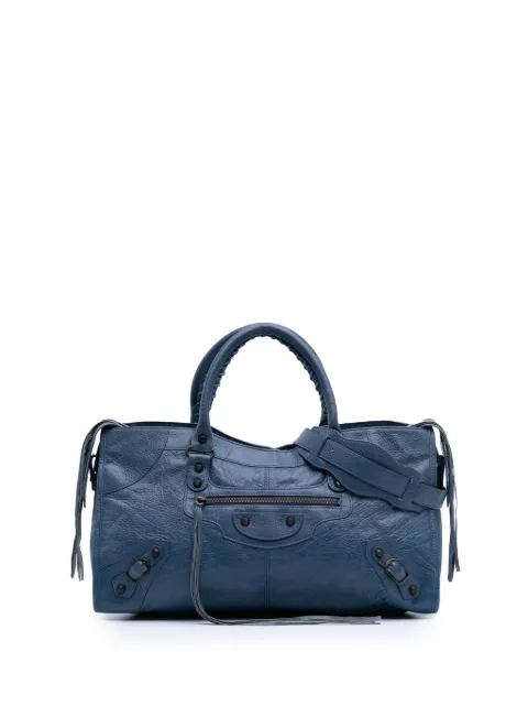 Balenciaga Pre-Owned 2014 Lambskin Motocross Classic Part Time satchel