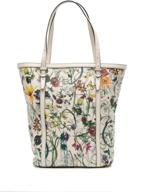 Gucci Pre-Owned 2016-2025 Medium Leather Flora Infinity Nice tote bag