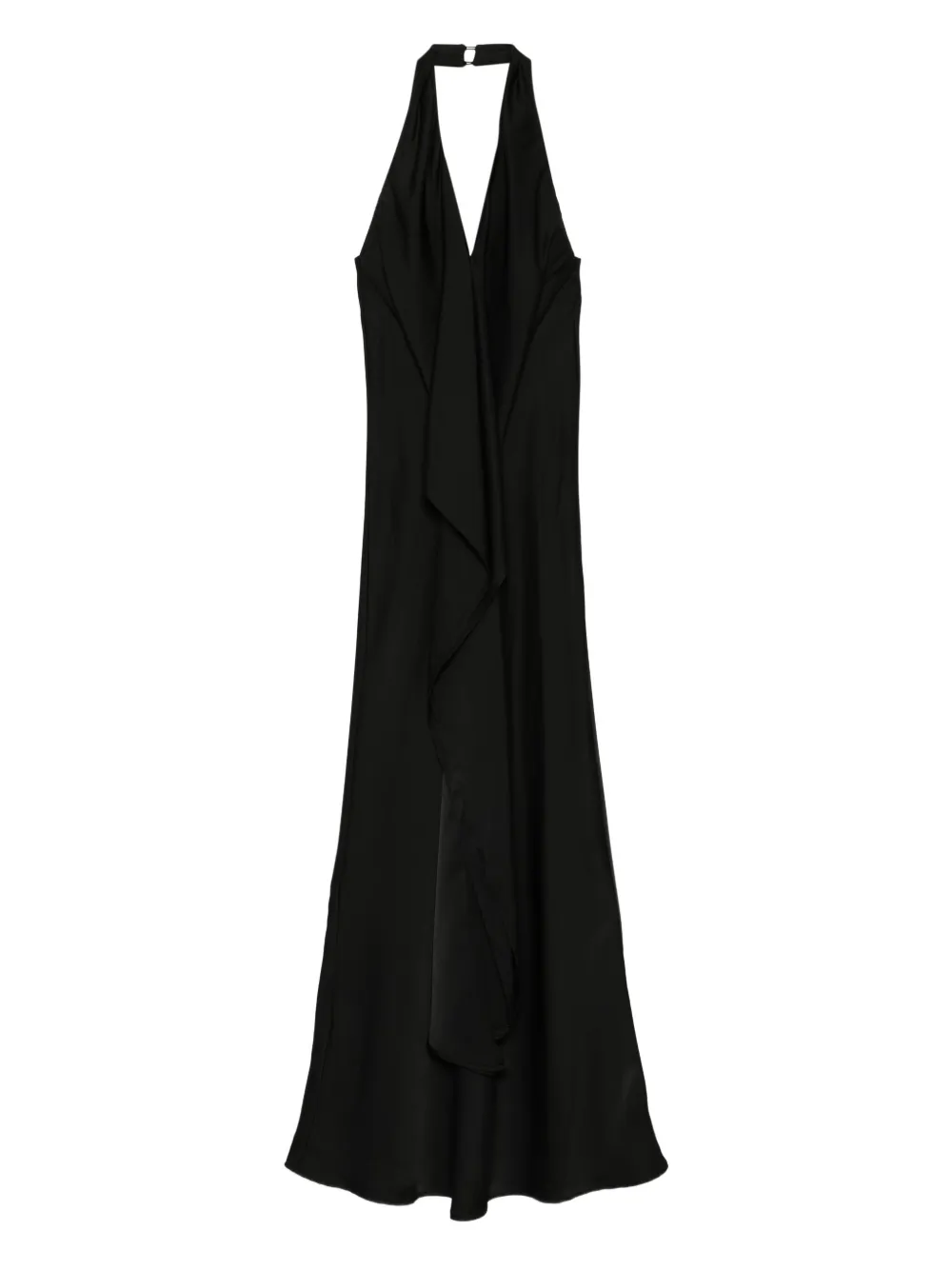 halterneck maxi dress