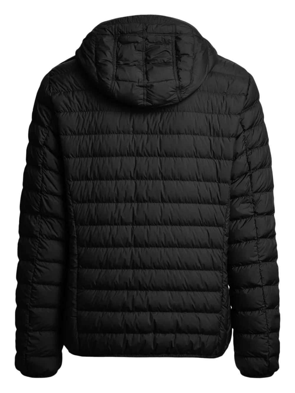 Parajumpers Last Minute Hooded Quilted Jacket In Black