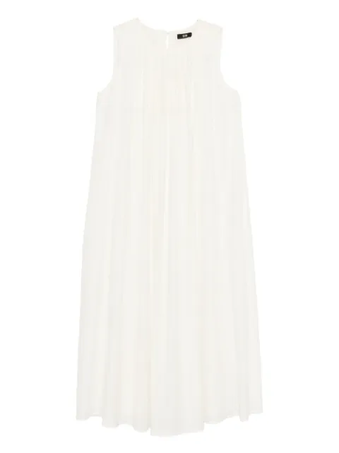 Eleh pleated sleeveless midi dress
