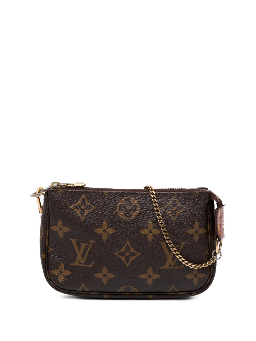 Louis Vuitton Pre-Owned 2011 モノグラム ミニ ポシェット アクセソワール ハンドバッグ - ブラウン Louis Vuitton Pre-Owned 2011 モノグラム ミニ ポシェット アクセソワール ハンドバッグ - ブラウン