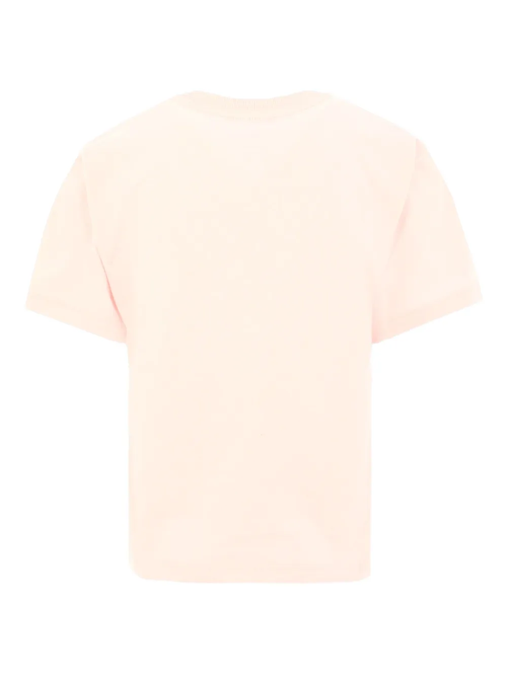 Moschino Kids T-shirt met teddybeer-logo en korte mouwen Roze
