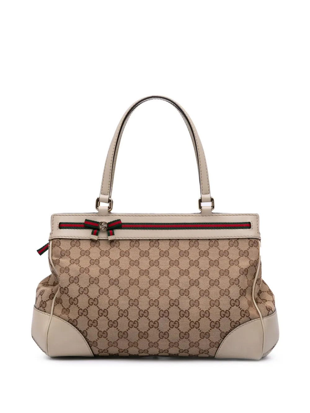 Gucci Pre-Owned 2016-2025 GG Canvas Mayfair tote bag | Brown | Image 1